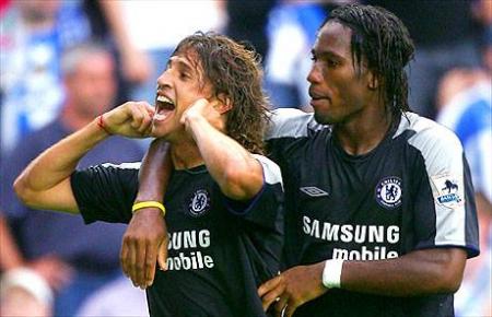 crespo  drogba
